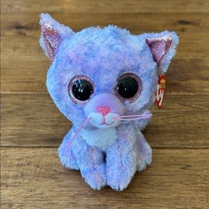 Ty Beanie Boos Cassidy the Cat Collectible Plush Stuffed Animal New NWT
